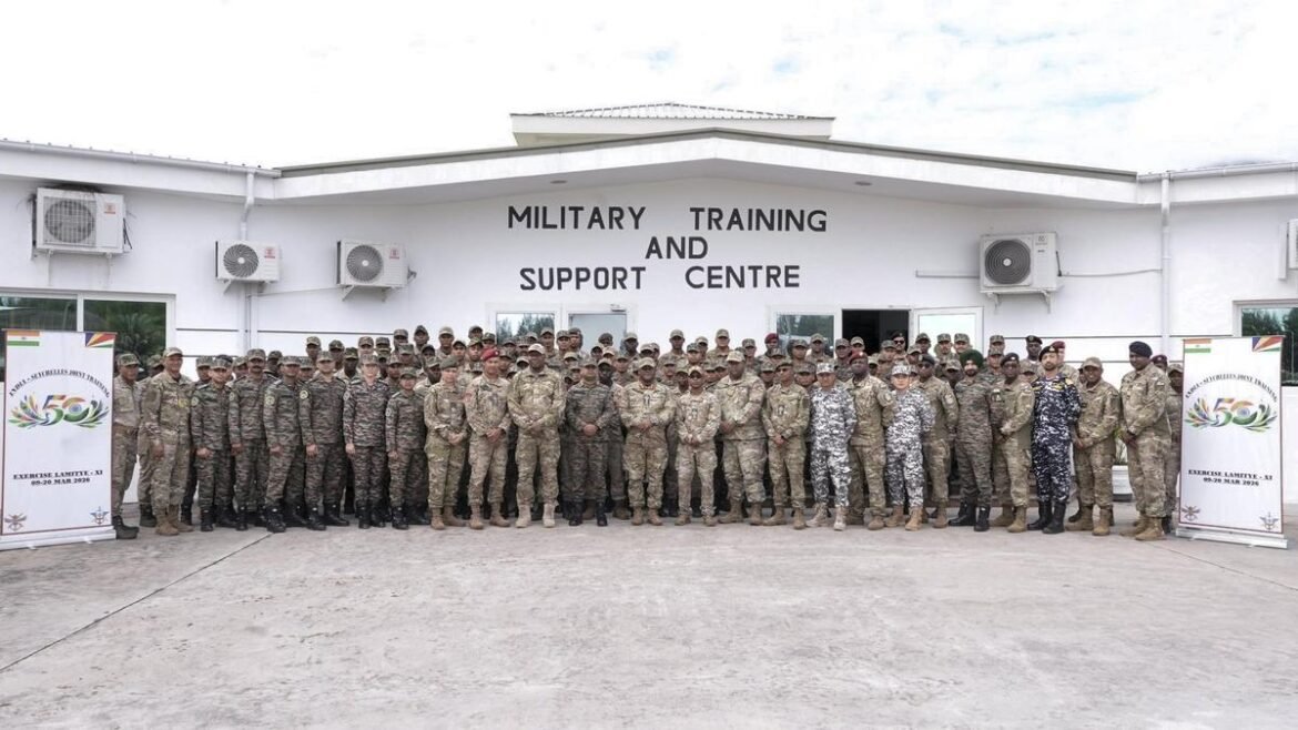 వ్యాయామం LAMITIYE-2026: భారతదేశం మరియు సీషెల్స్ సంయుక్త సైనిక విన్యాసాలు నిర్వహిస్తున్నాయి
